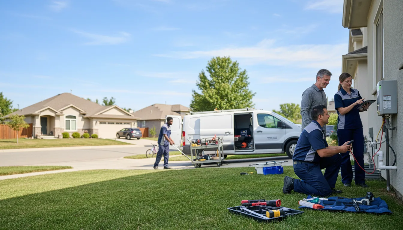 Tankless water heater service in Clarks Mills, PA